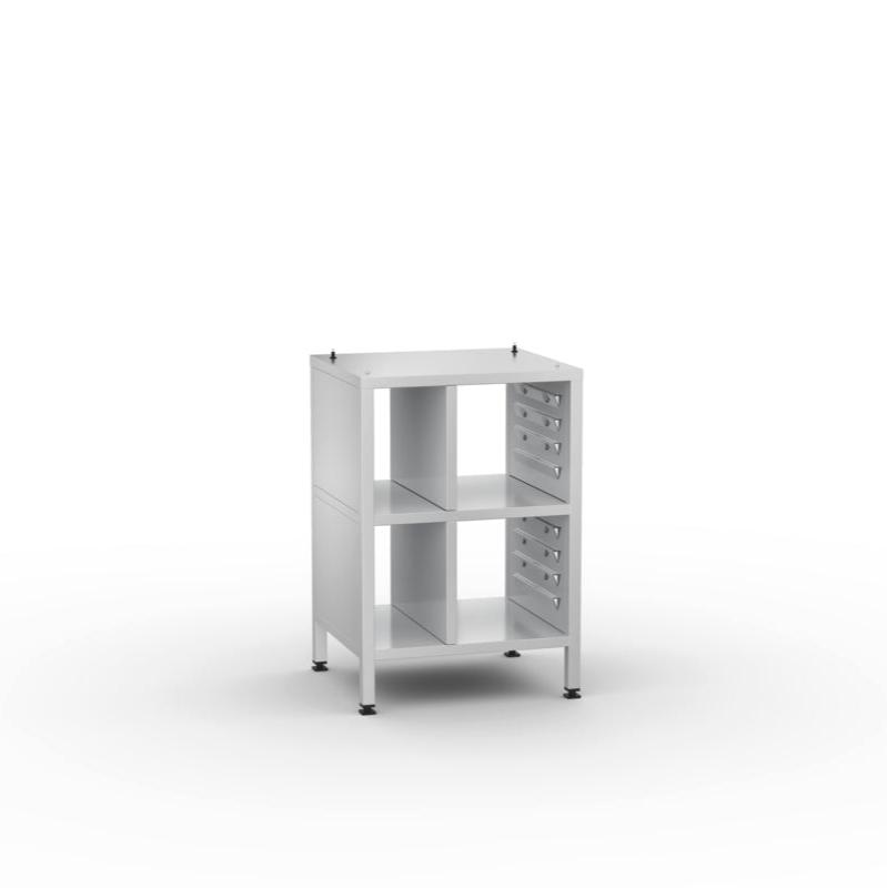 Rational Combi XSE Open Stand with Tray Rails