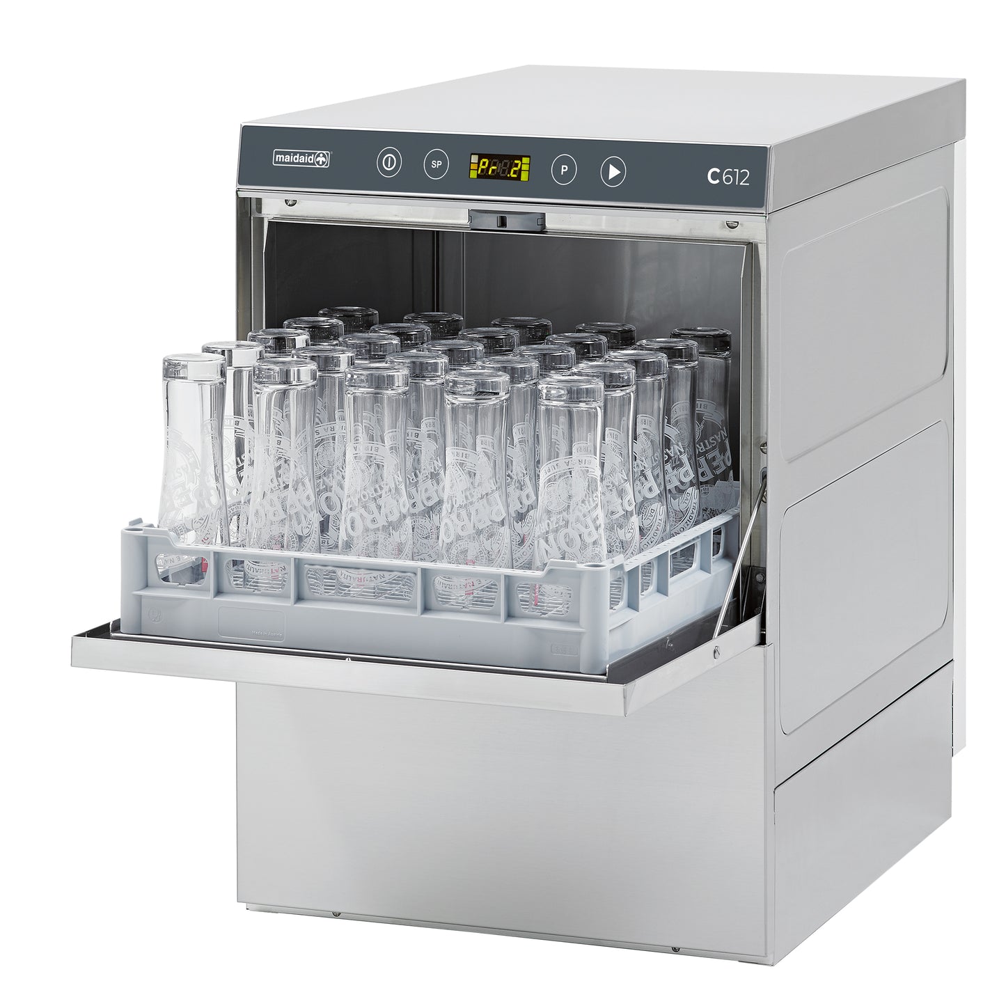 Maidaid Undercounter Dishwasher C612 as glass washer