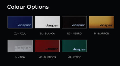 Josper Colour swatches