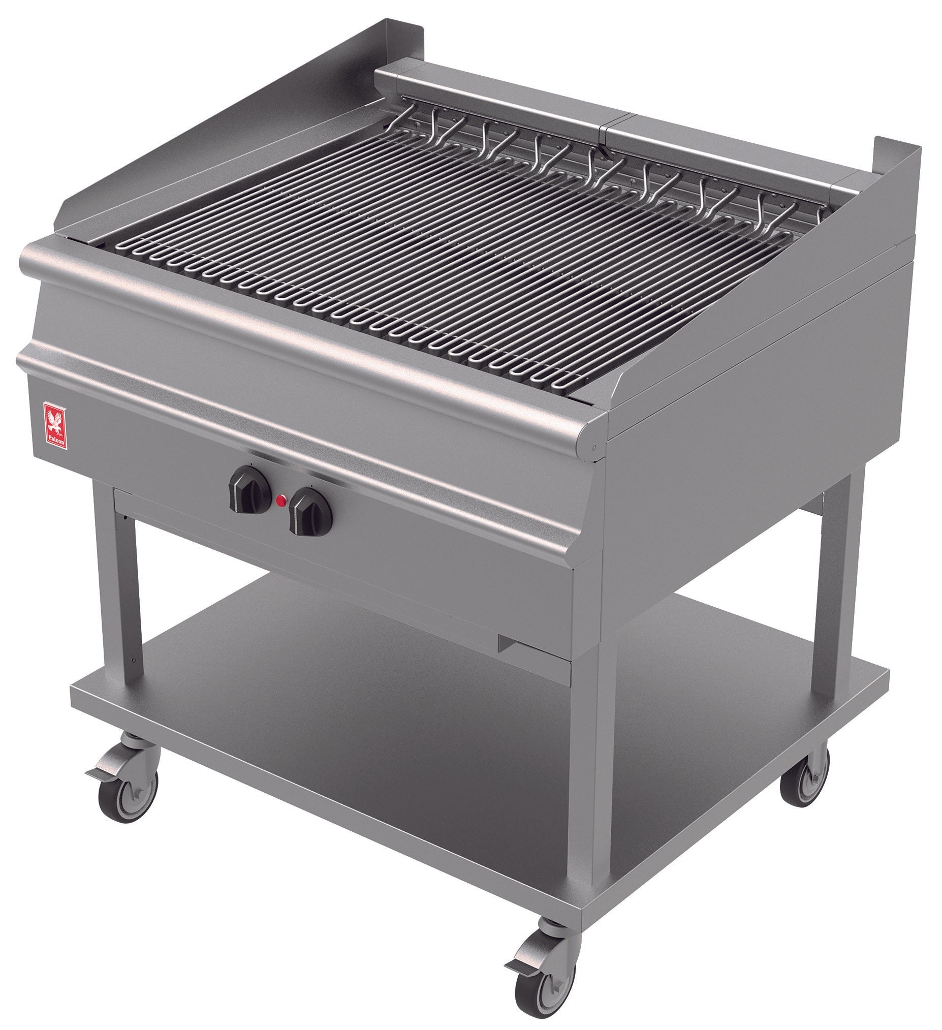 Falcon Electric Chargrill E3925 on stand castors