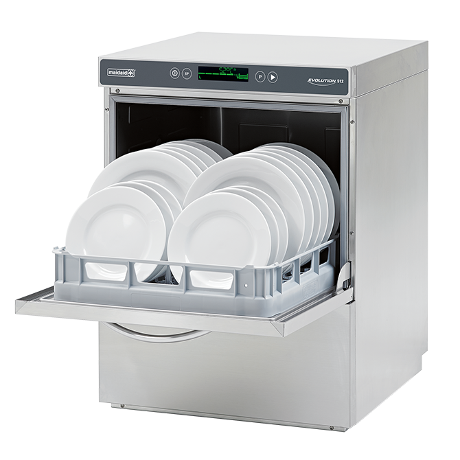 Maidaid Undercounter Dishwasher EVO512 Open