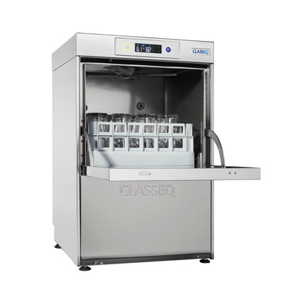 Classeq Undercounter Glasswasher G400DUO loaded