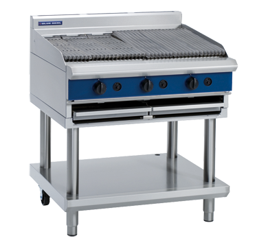 Blue Seal Gas Chargrill G596 on static stand