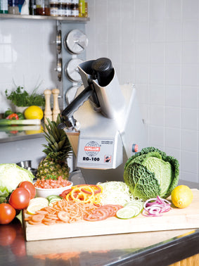 Hallde Veg Prep Machine RG-100 in situ