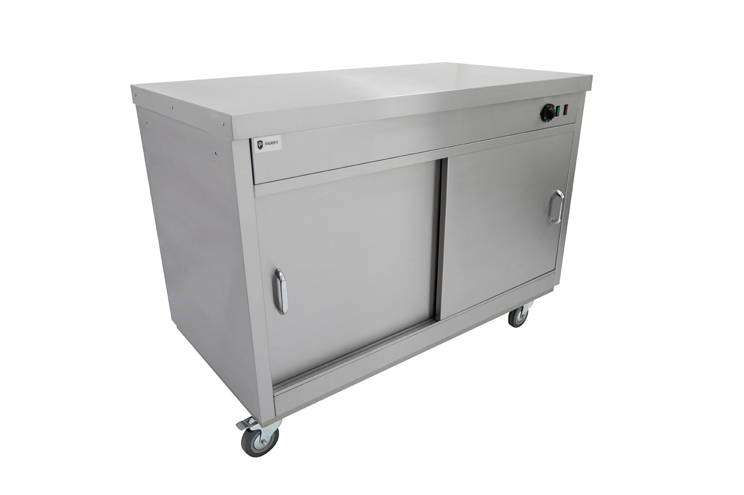 Parry Mobile Hot Cupboard HOT12 front left view