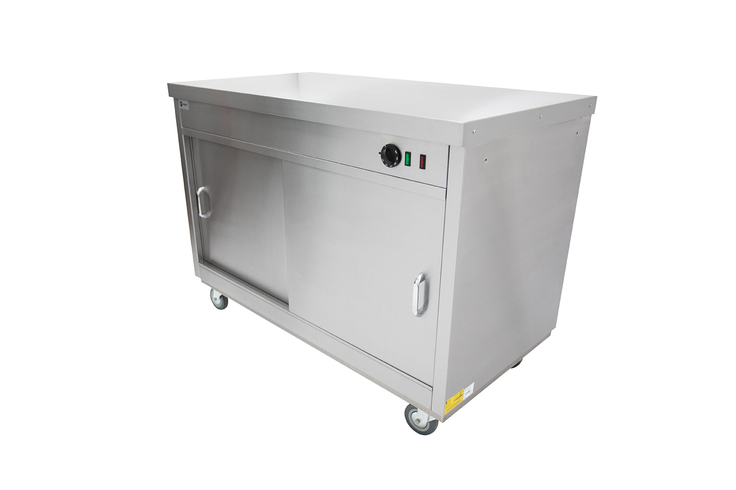 Parry Mobile Hot Cupboard HOT12 front right view