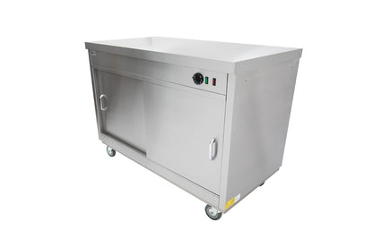 Parry Mobile Hot Cupboard HOT15 front right view