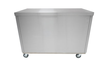 Parry Mobile Hot Cupboard HOT12 rear view