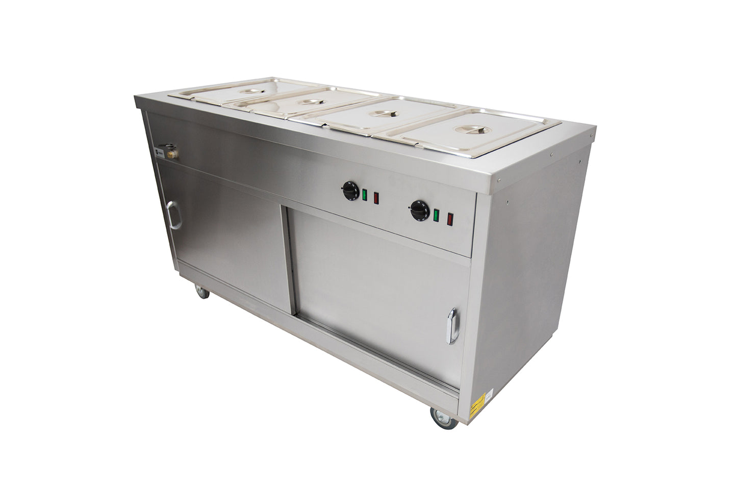 Parry Mobile Bain Marie Hot Cupboard HOT15BM front right view