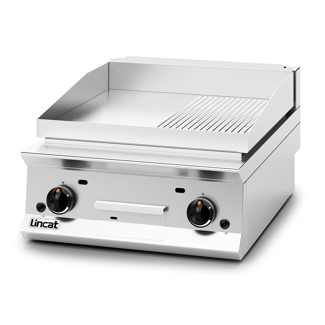 Lincat Griddle OG8201 with half ribbed plate