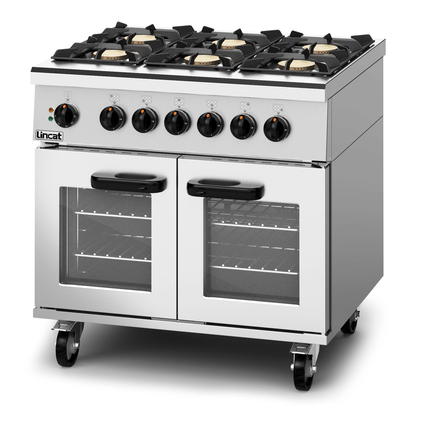 Lincat 6-Burner Dual Fuel Range PHDR01, right view