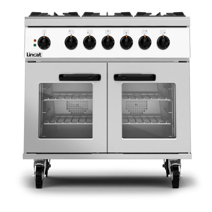 Lincat 6-Burner Dual Fuel Range PHDR01, oven view