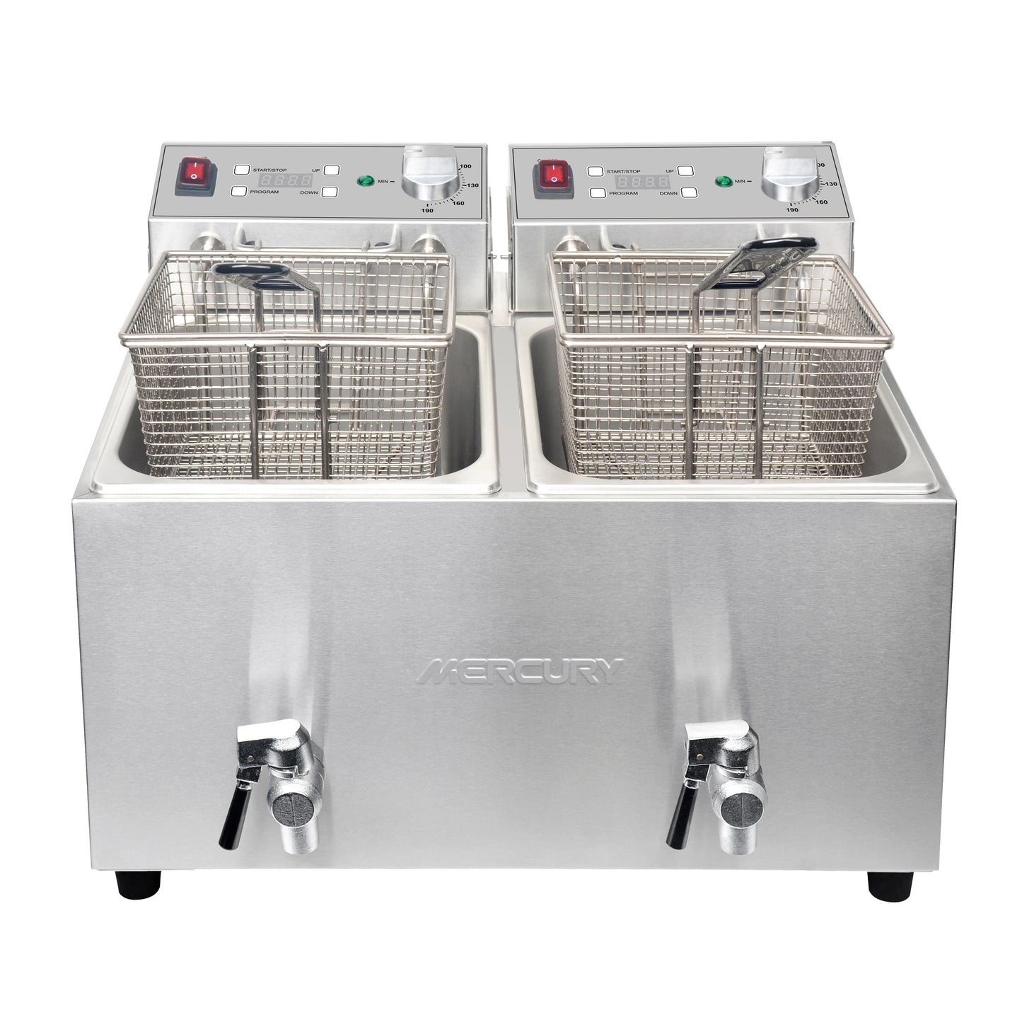 Mercury Twin Tank Fryer MEF-L8-DAT