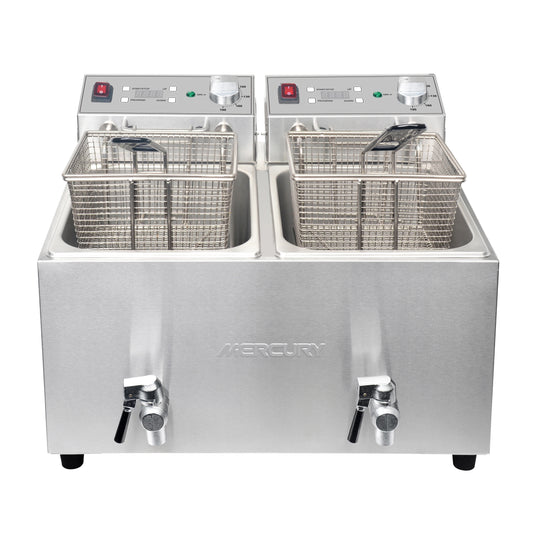 Mercury Twin Tank Fryer MEF-L8-DAT