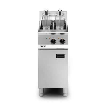 Lincat Twin Tank Electric Fryer OE8105  front view