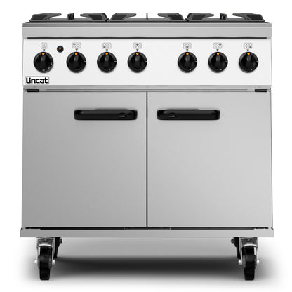 Lincat 6-Burner Gas Range PHGR01 front view