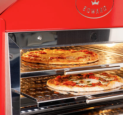King Edward Pizza Oven PK2W making pizzas