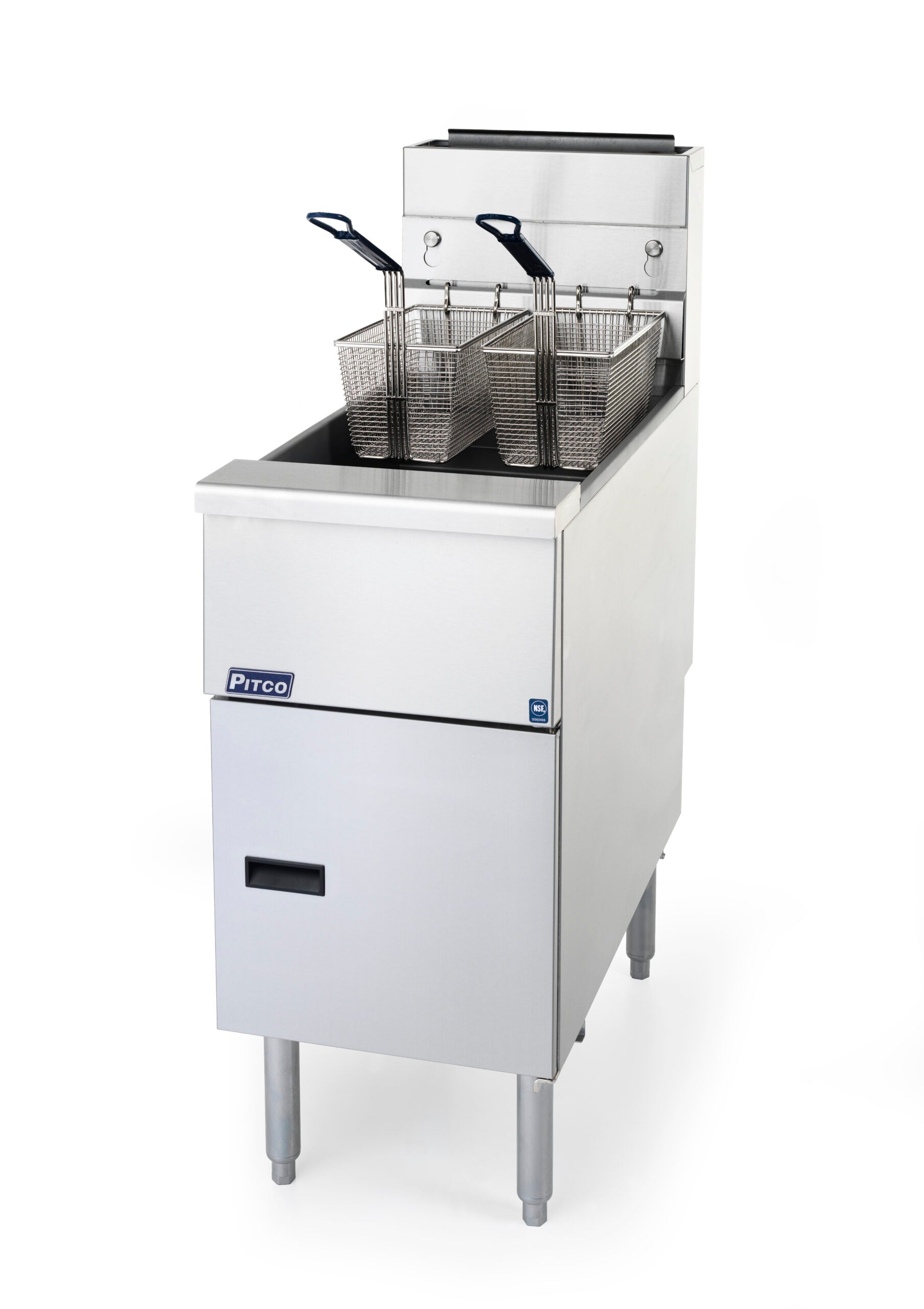 Pitco Single Tank Gas Fryer SG14S right side view