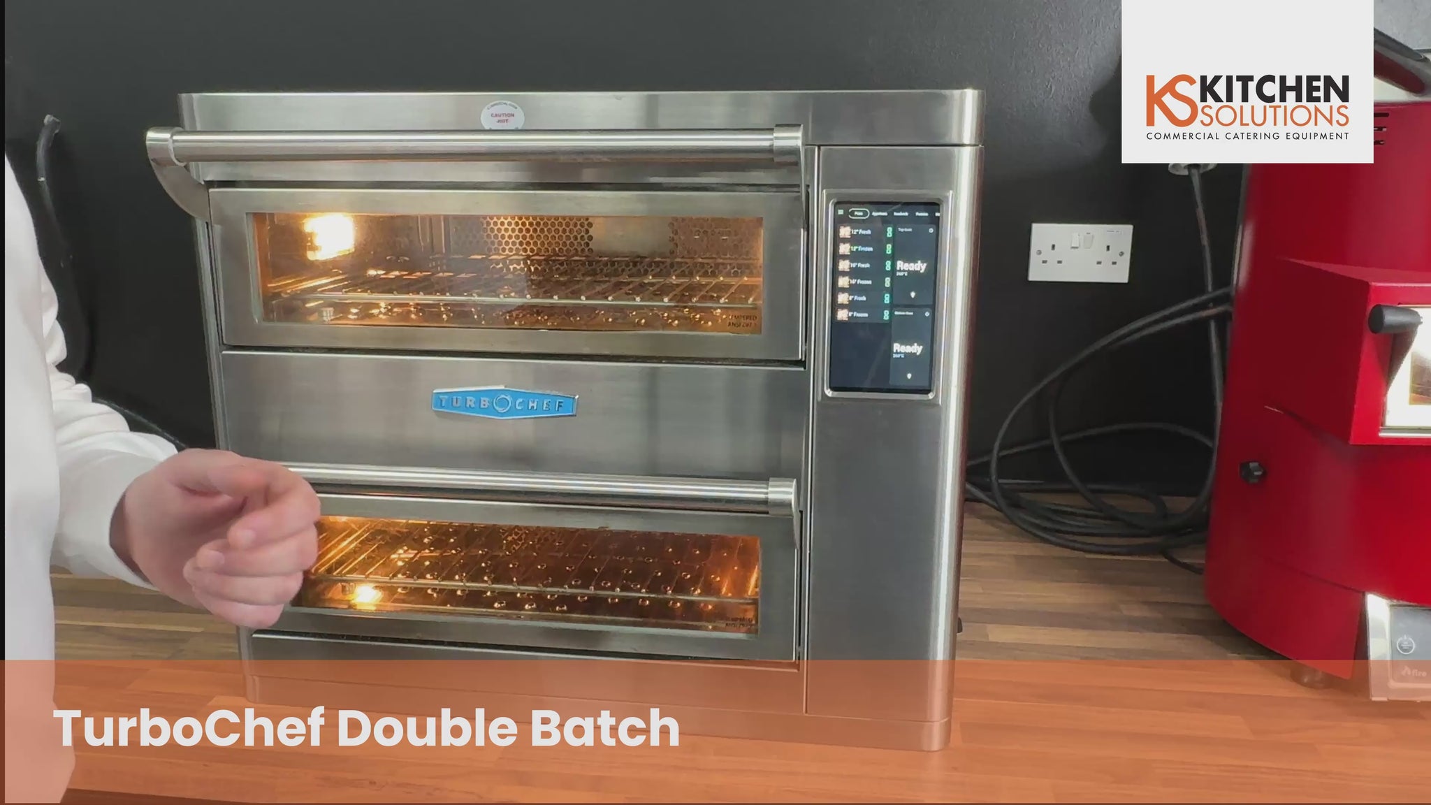 Kitchen Solutions shows how the Double Batch works at the manufacturer's warehouse