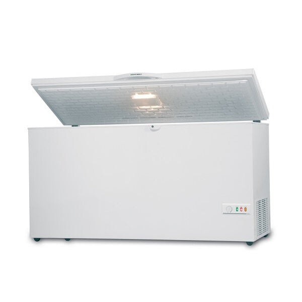 Vestfrost 383L Chest Freezer SB-400 with light on