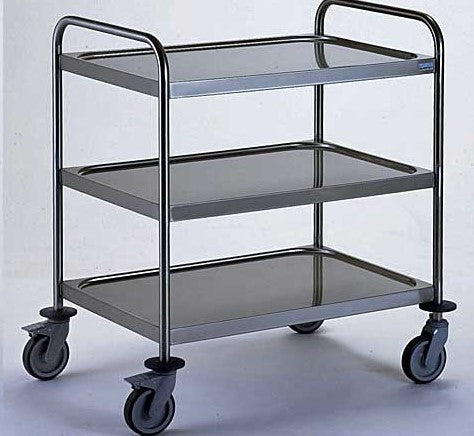 Photo of Stainless Steel Serving Trolley