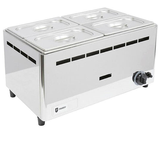 Parry 4-Pot Gas Bain Marie BMF1/1G