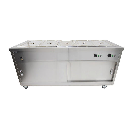 Parry Mobile Bain Marie Hot Cupboard HOT18BM