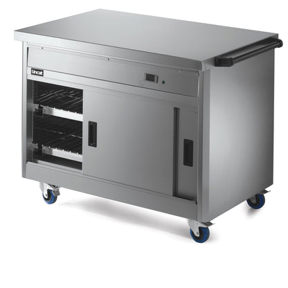 Lincat Mobile Plain Top Hot Cupboard P8P3