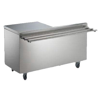 Stainless Steel Buffet Cashier Trolley Left side